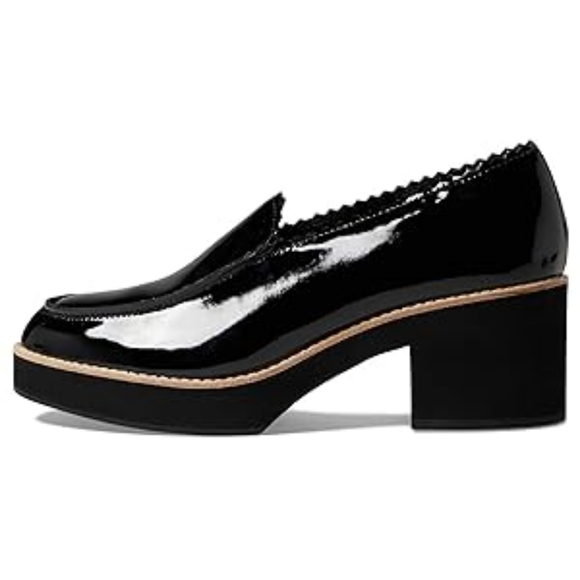 New!! 🖤 Eileen Fisher - Harria - Black Patent Leather - Size 5 - Picture 3 of 10